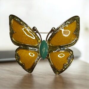 Liz Claiborne Vintage Butterfly Brooch